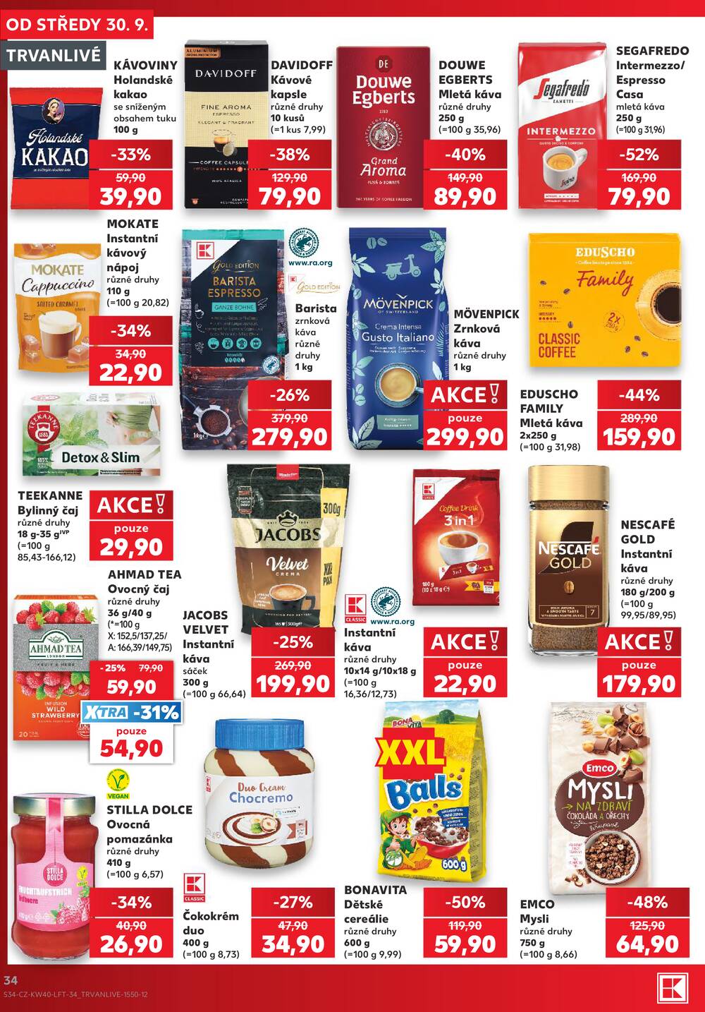 Kaufland 30.9. - 6.10. - Kaufland Poděbrady - U Garáží