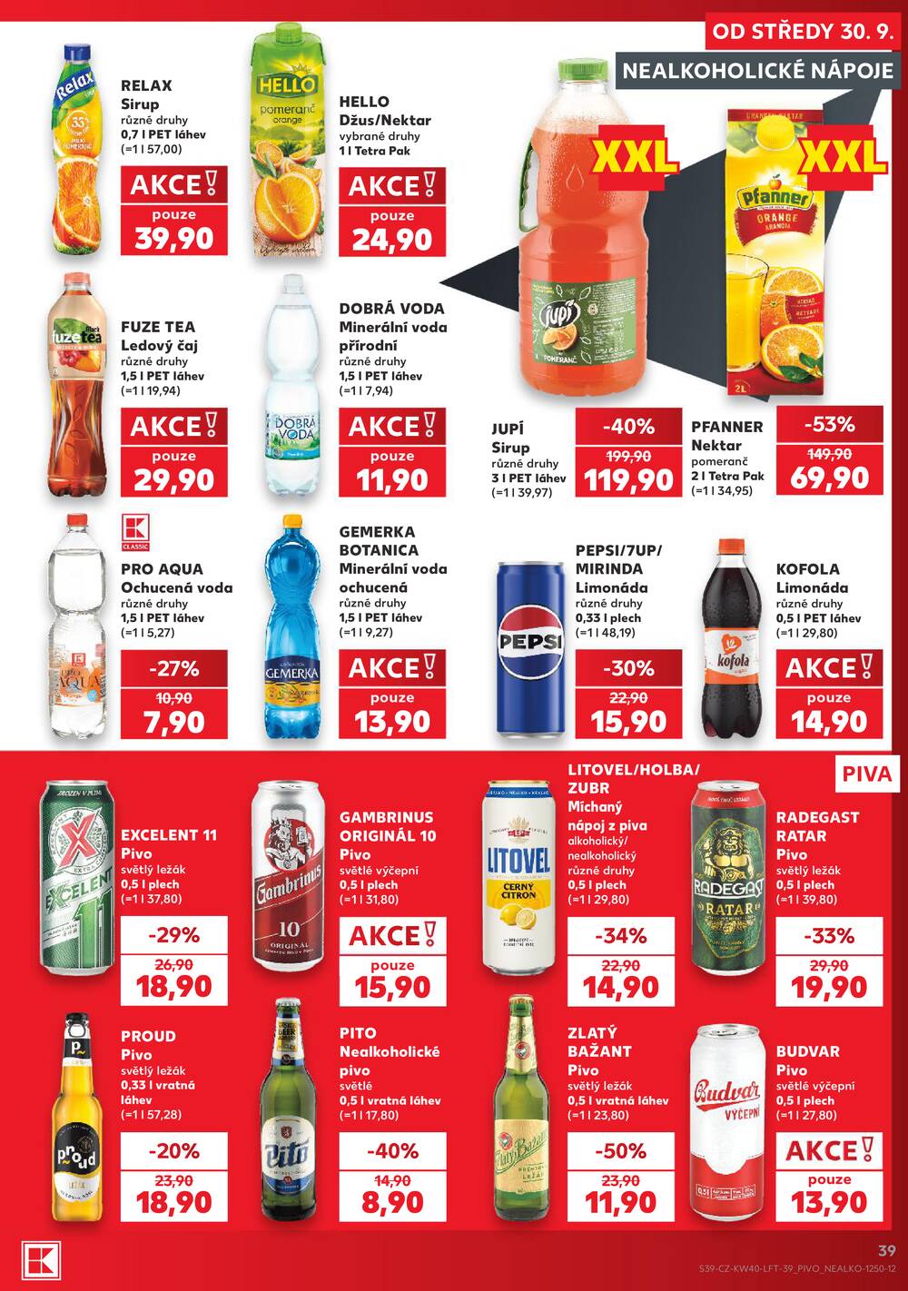 Kaufland 30.9. - 6.10. - Kaufland - Jihlava