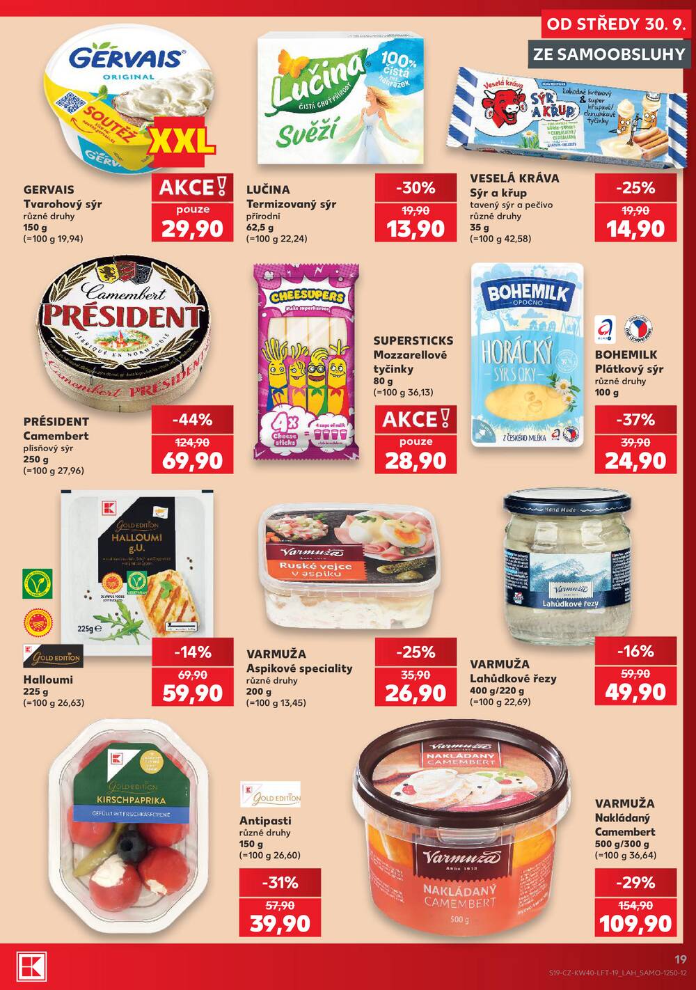Kaufland 30.9. - 6.10. - Kaufland - Vsetín