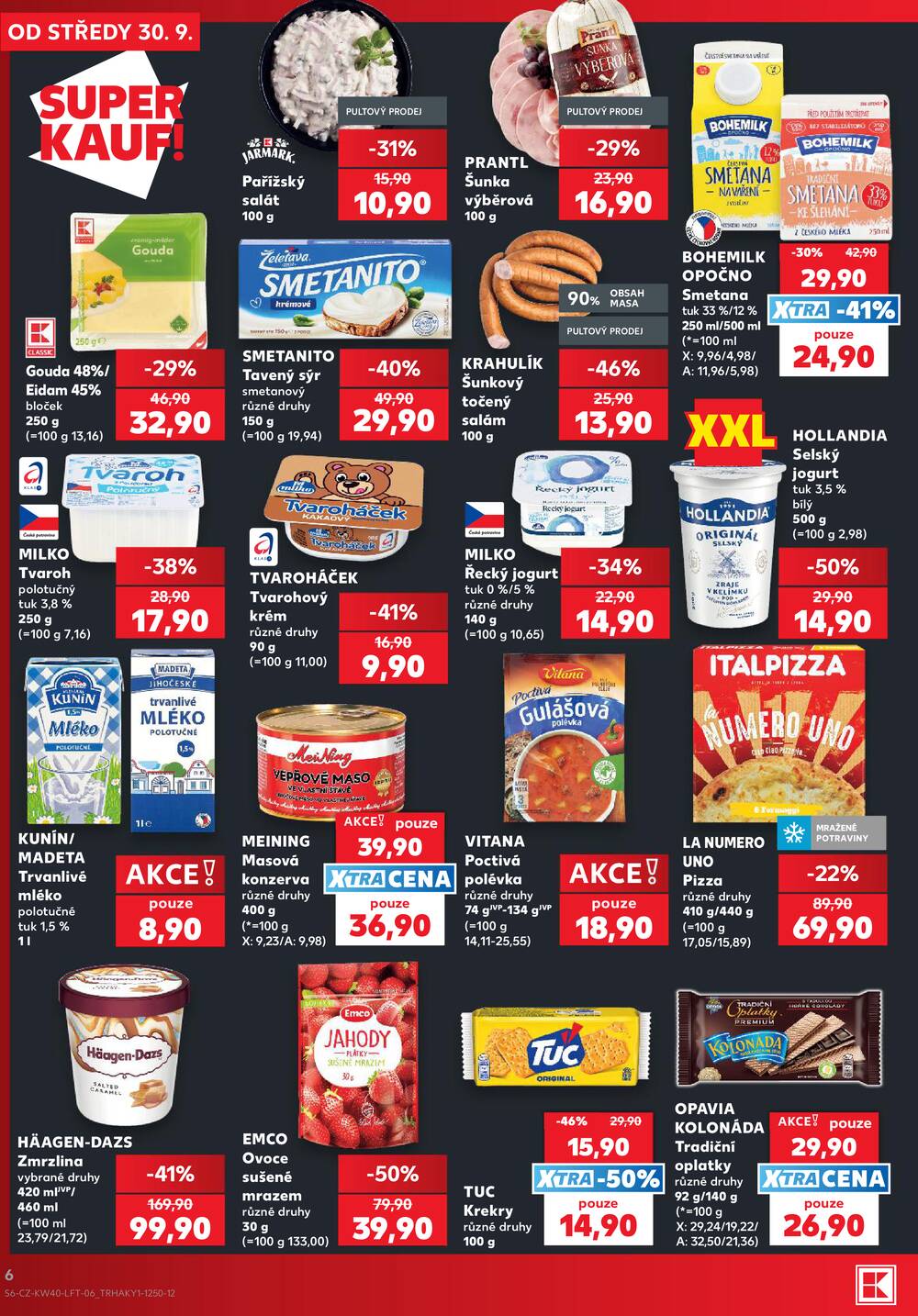 Kaufland 30.9. - 6.10. - Kaufland - Varnsdorf