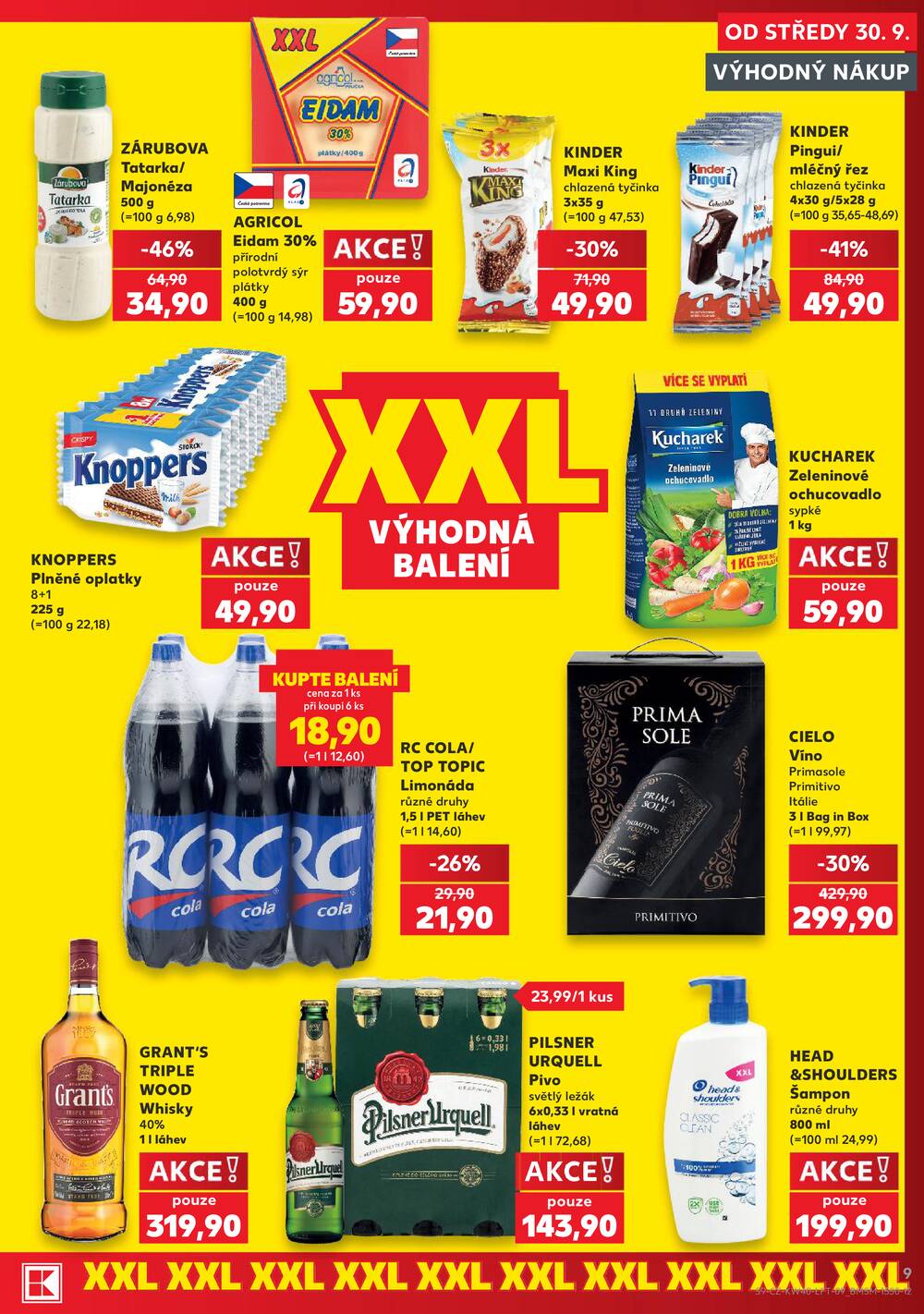 Kaufland 30.9. - 6.10. - Kaufland - Varnsdorf
