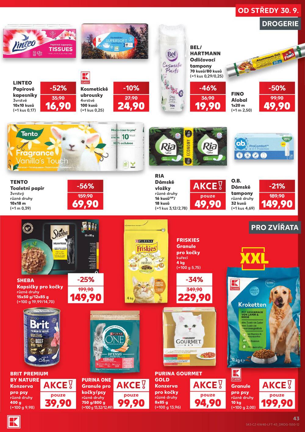 Kaufland 30.9. - 6.10. - Kaufland - Varnsdorf
