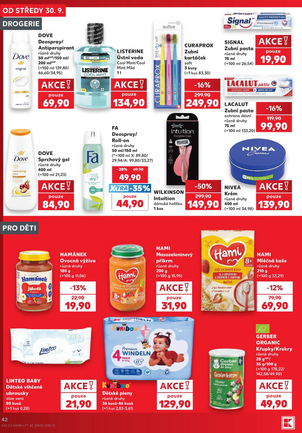 Kaufland 30.9. - 6.10. - Kaufland - Roudnice nad Labem