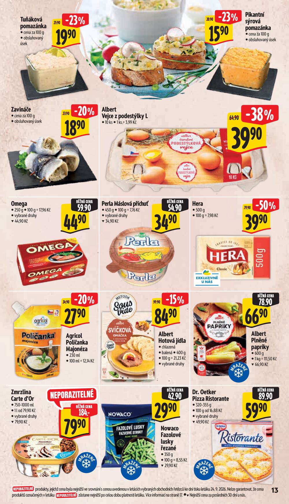Albert Supermarket od 30.9. do 6.10.2026