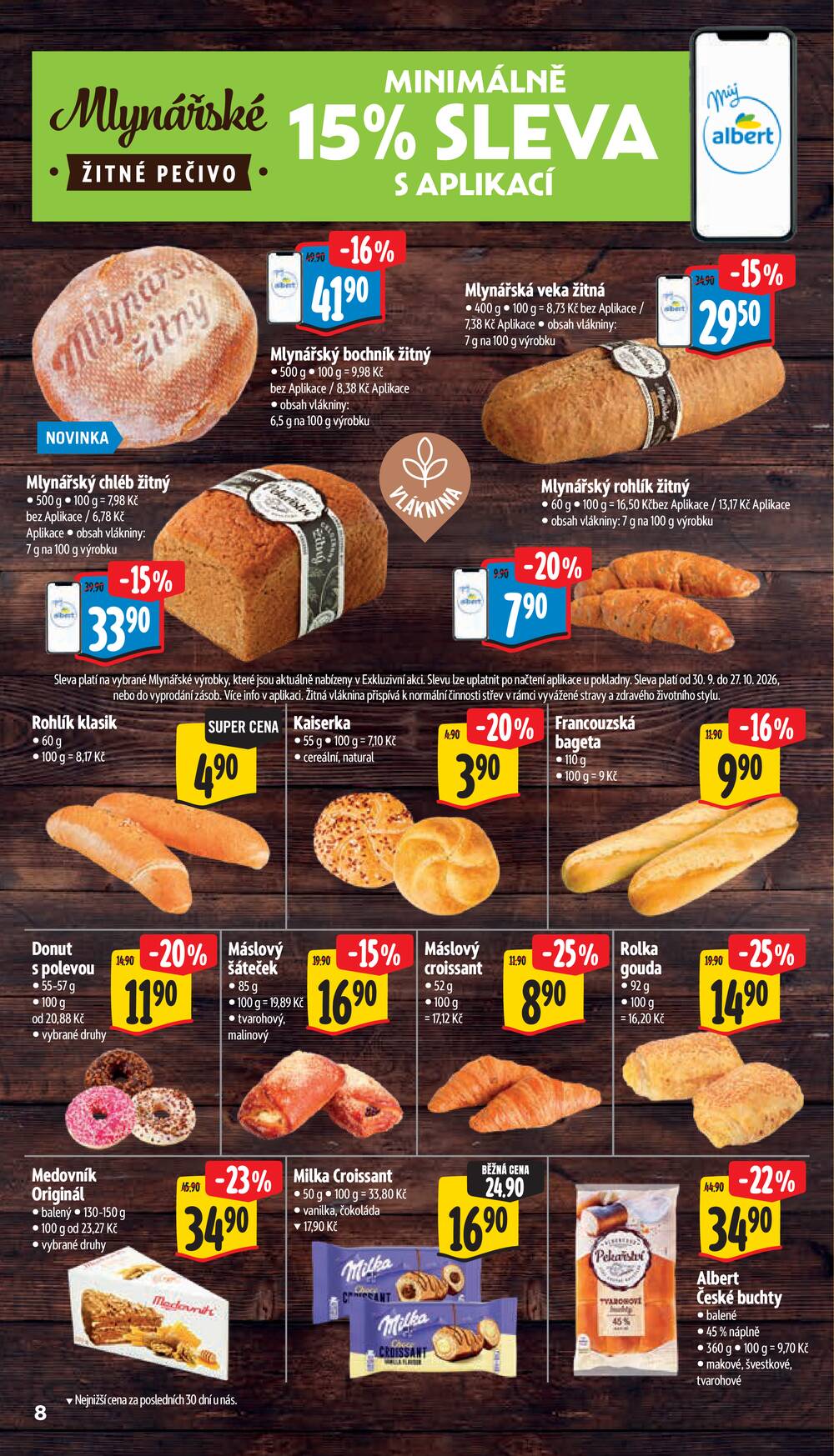 Leták Albert - Albert Hypermarket Jihomoravský od 30.9. do 6.10.2026 - strana 14 Leták Albert - Albert Hypermarket Jihomoravský od 30.9. do 6.10.2026 - strana 14