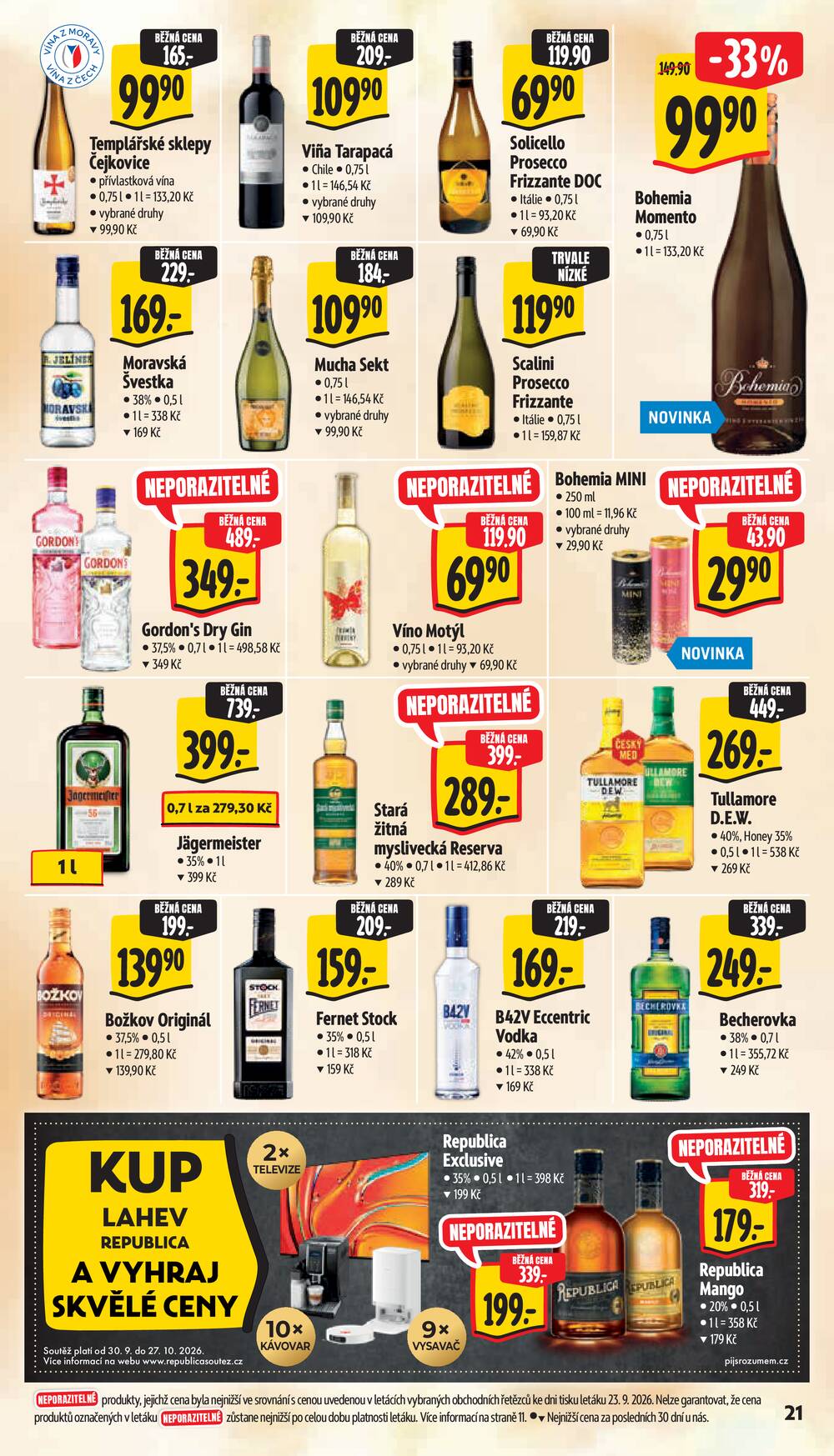 Leták Albert - Albert Hypermarket Jihomoravský od 30.9. do 6.10.2026 - strana 31 Leták Albert - Albert Hypermarket Jihomoravský od 30.9. do 6.10.2026 - strana 31