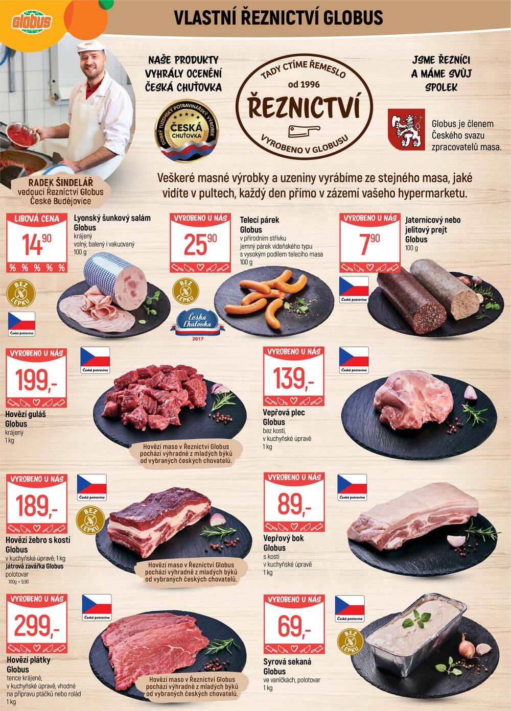 Akční leták Globus 30.9. - 6.10.2026 - Globus České Budějovice