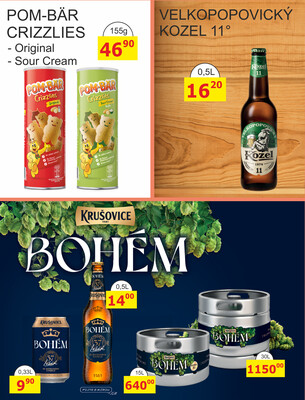 BENE Nápoje od 1.10. do 31.10.2026