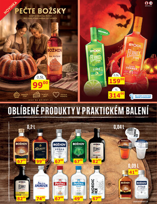 BENE Nápoje od 1.10. do 31.10.2026