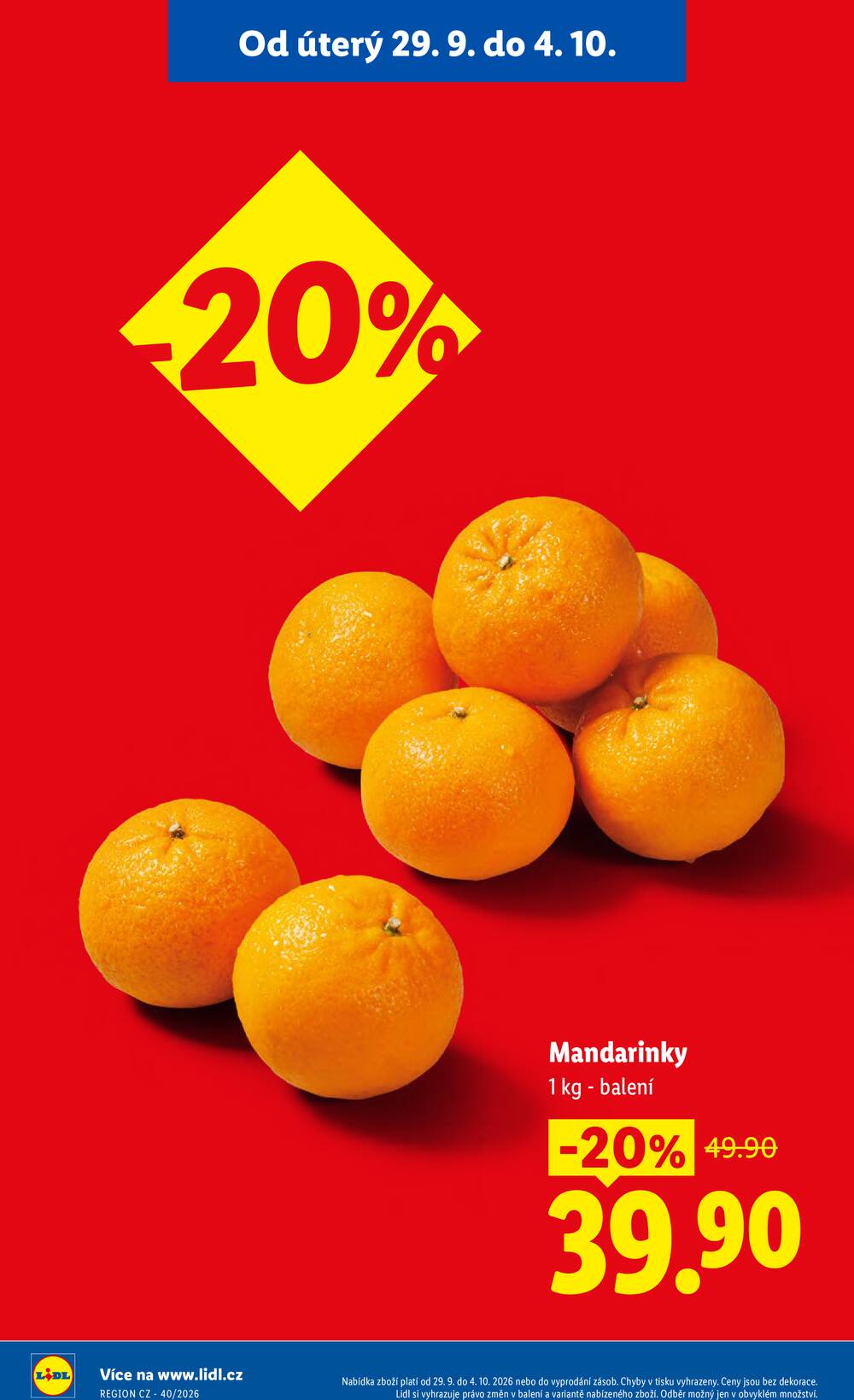 Lidl od 29.9. do 30.9.2026