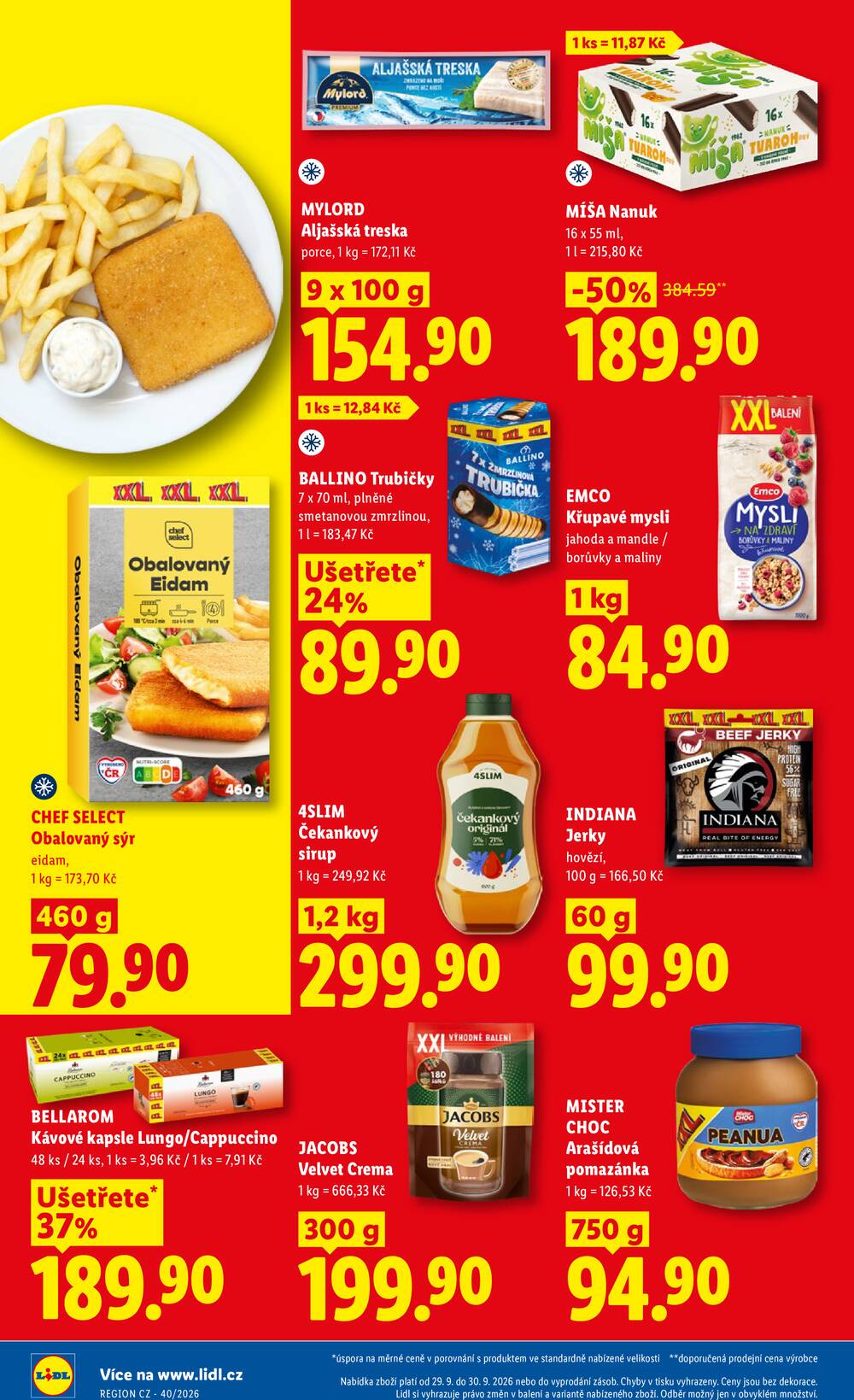 Lidl od 29.9. do 30.9.2026