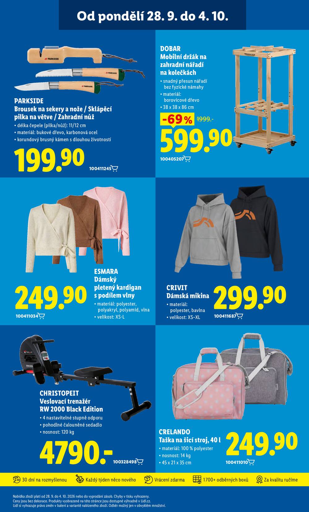 Lidl Spotřební zboží 29.9. - 4.10.