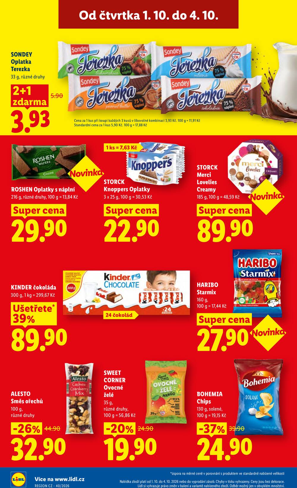 Leták Lidl - Lidl Čtvrtek od 1.10. do 4.10.2026 - strana 30 Leták Lidl - Lidl Čtvrtek od 1.10. do 4.10.2026 - strana 30