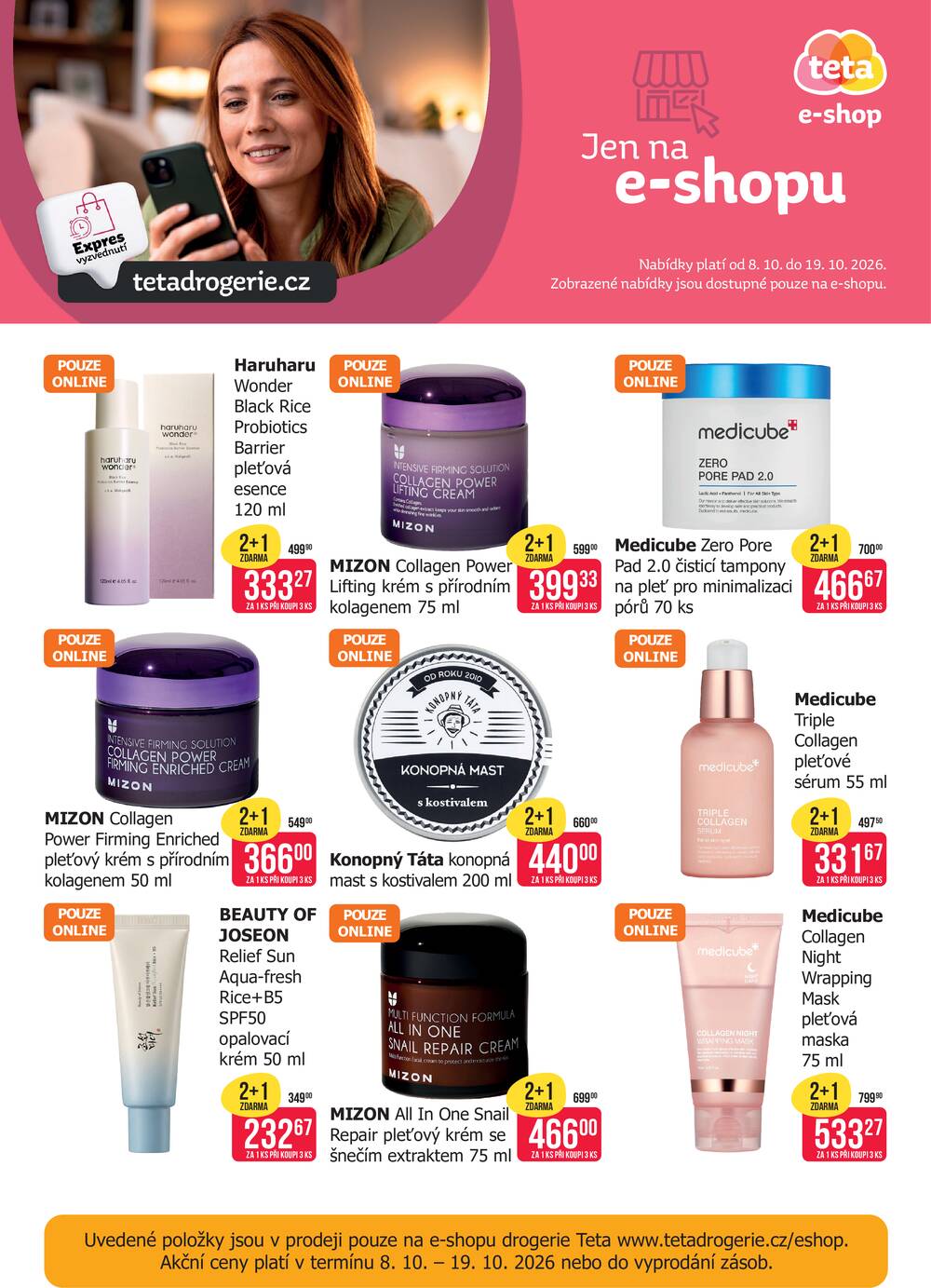 Leták Teta drogerie - Teta drogerie Eshop od 8.10. do 19.10.2026 - strana 2 Leták Teta drogerie - Teta drogerie Eshop od 8.10. do 19.10.2026 - strana 2