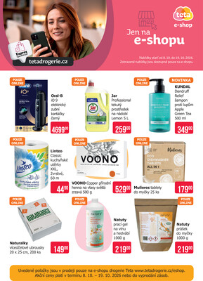 Teta drogerie - Teta drogerie Eshop od 8.10. do 19.10.2026