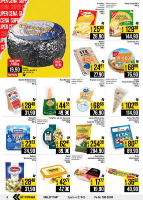 JIP Cash & Carry České Budějovice, Most, Náchod, Polička, Sušice a Svoboda nad Úpou od 30.9. do 6.10.2026