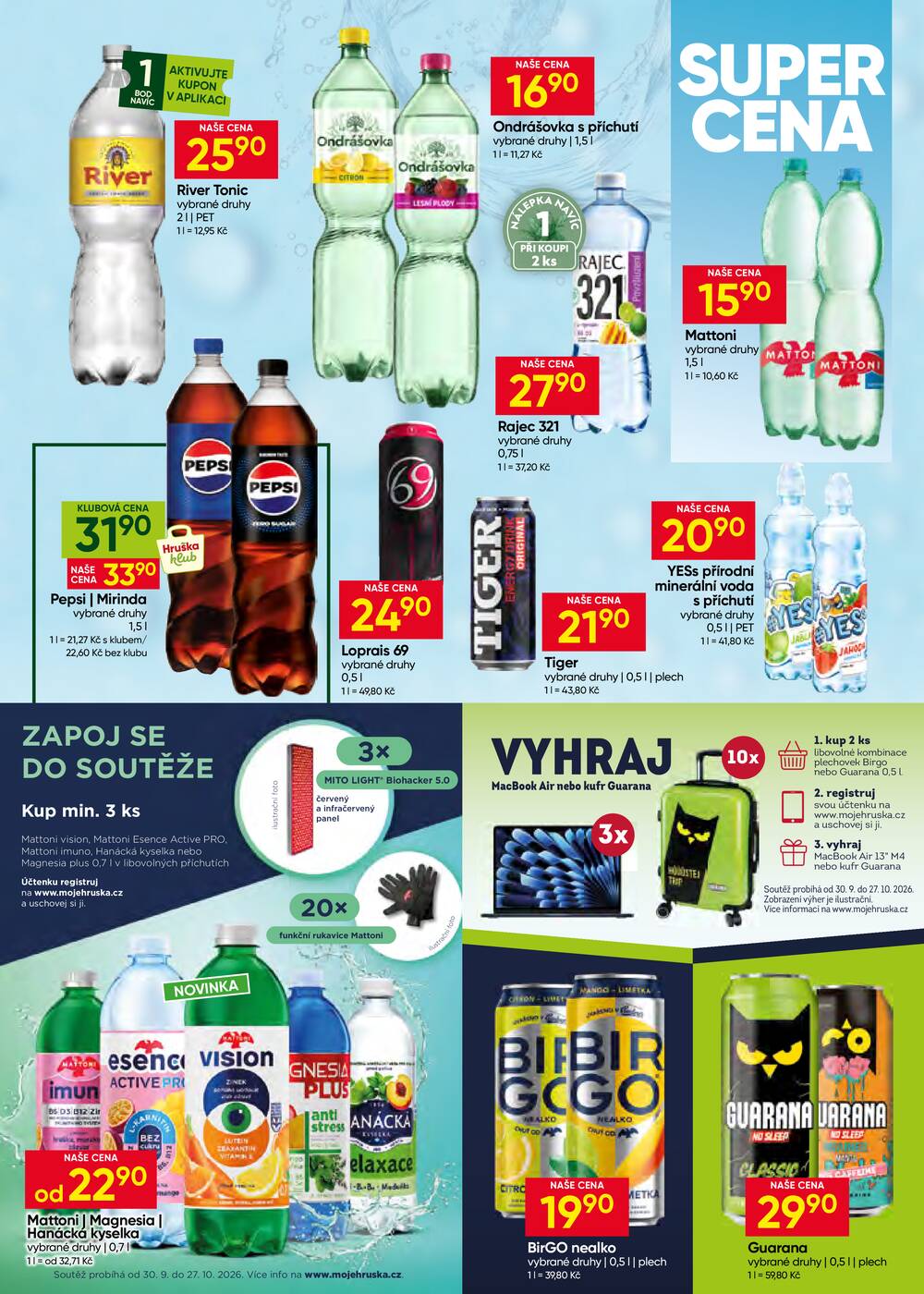 Leták Hruška - Hruška od 7.10. do 13.10.2026 - strana 9 Leták Hruška - Hruška od 7.10. do 13.10.2026 - strana 9