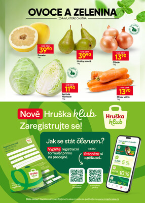 Hruška od 7.10. do 13.10.2026