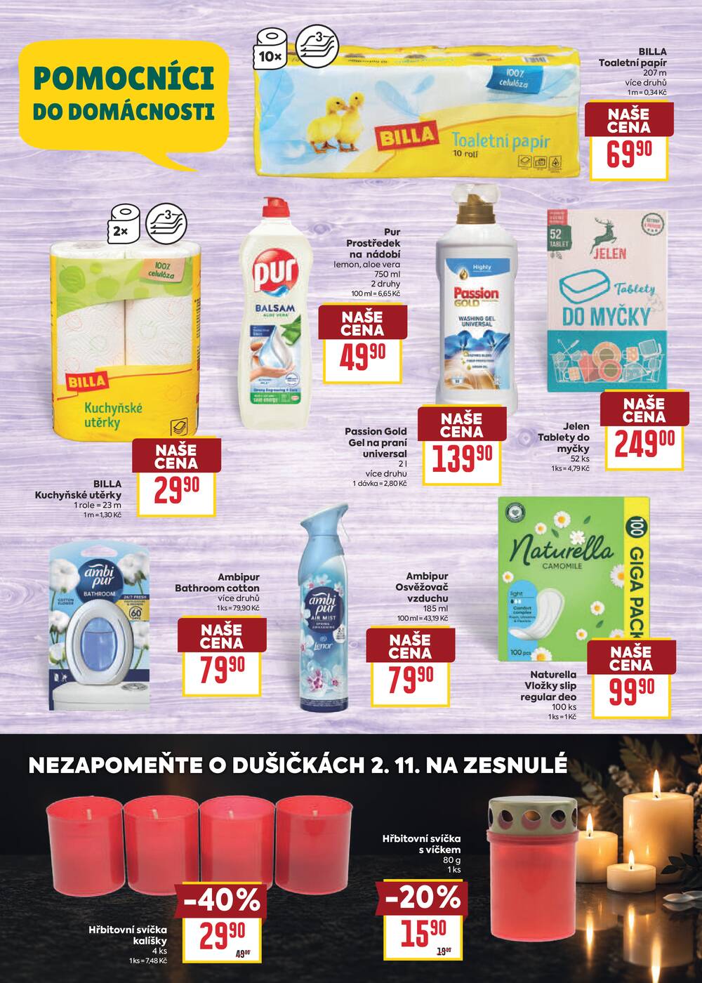 Billa Podzimní nápoje  od 30.9. do 20.10.2026
