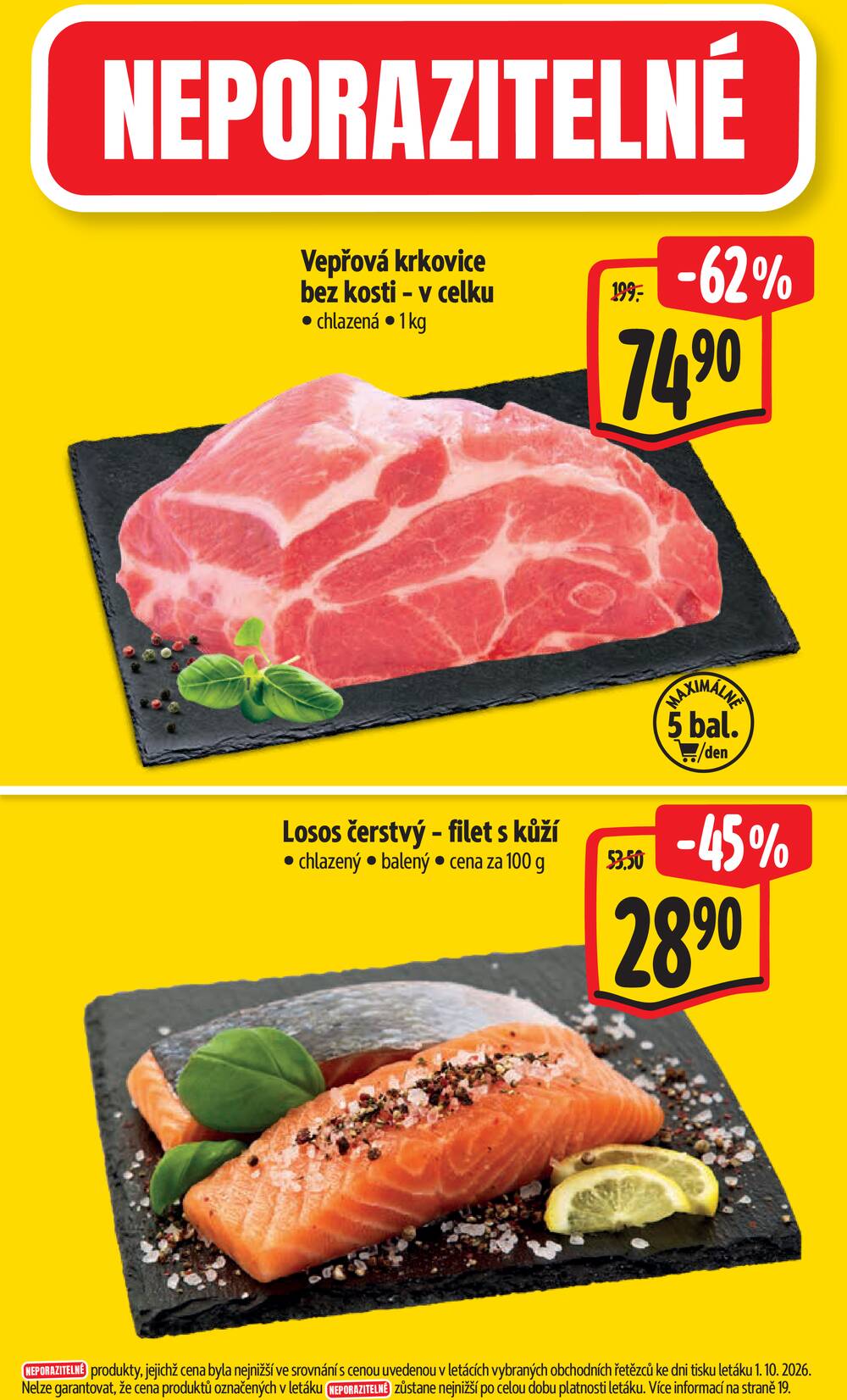 Leták Albert - Albert Supermarket Jihomoravský od 7.10. do 13.10.2026 - strana 2 Leták Albert - Albert Supermarket Jihomoravský od 7.10. do 13.10.2026 - strana 2
