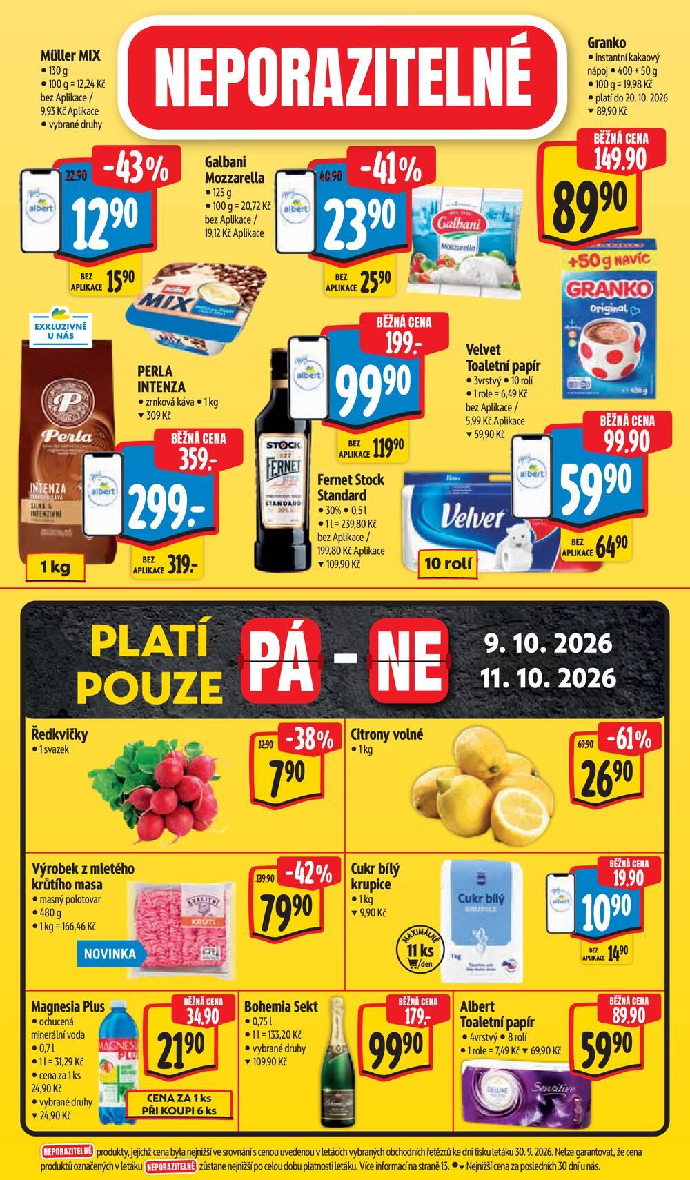 Albert  Hypermarket od 7.10. do 13.10.2026