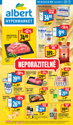 Leták Albert Hypermarket Jihomoravský od 7.10. do 13.10.2026