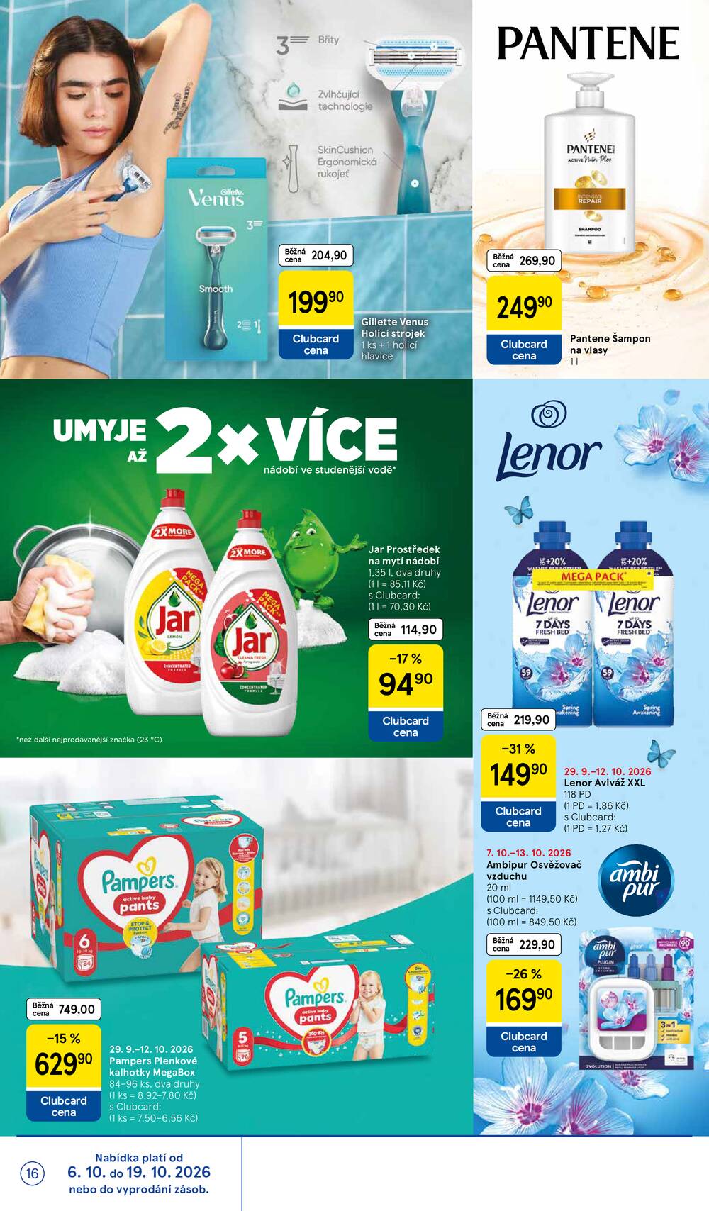 Leták Tesco - Tesco supermarkety od 7.10. do 13.10.2026 - strana 16 Leták Tesco - Tesco supermarkety od 7.10. do 13.10.2026 - strana 16