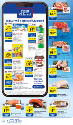 Tesco supermarkety od 7.10. do 13.10.2026