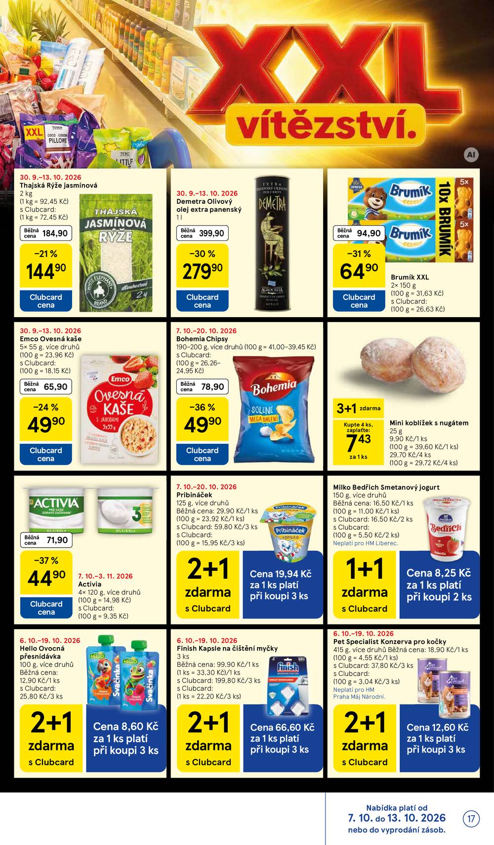 Leták Tesco - Tesco hypermarkety od 7.10. do 13.10.2026 - strana 17