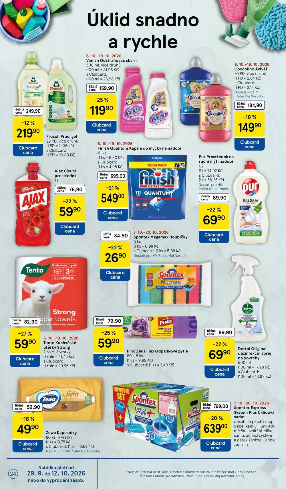 Leták Tesco - Tesco hypermarkety od 7.10. do 13.10.2026 - strana 24 Leták Tesco - Tesco hypermarkety od 7.10. do 13.10.2026 - strana 24