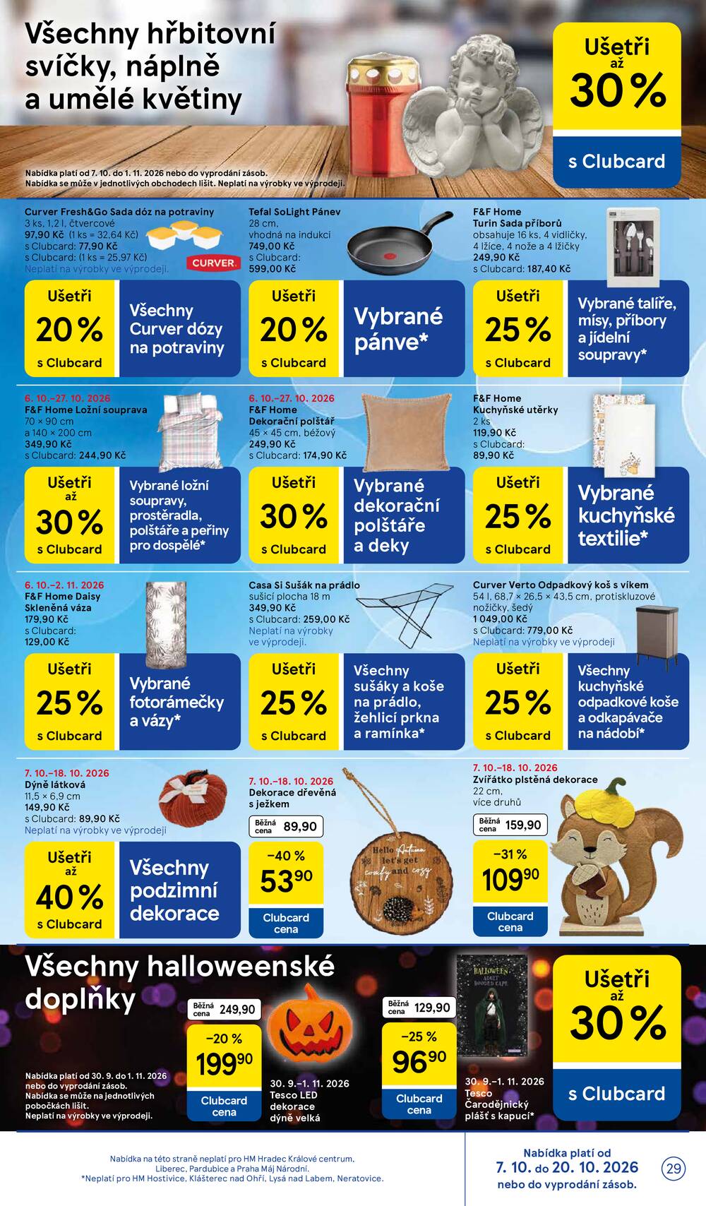 Leták Tesco - Tesco hypermarkety od 7.10. do 13.10.2026 - strana 29 Leták Tesco - Tesco hypermarkety od 7.10. do 13.10.2026 - strana 29