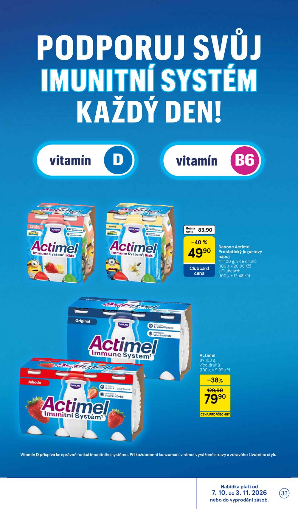 Leták Tesco - Tesco hypermarkety od 7.10. do 13.10.2026 - strana 33
