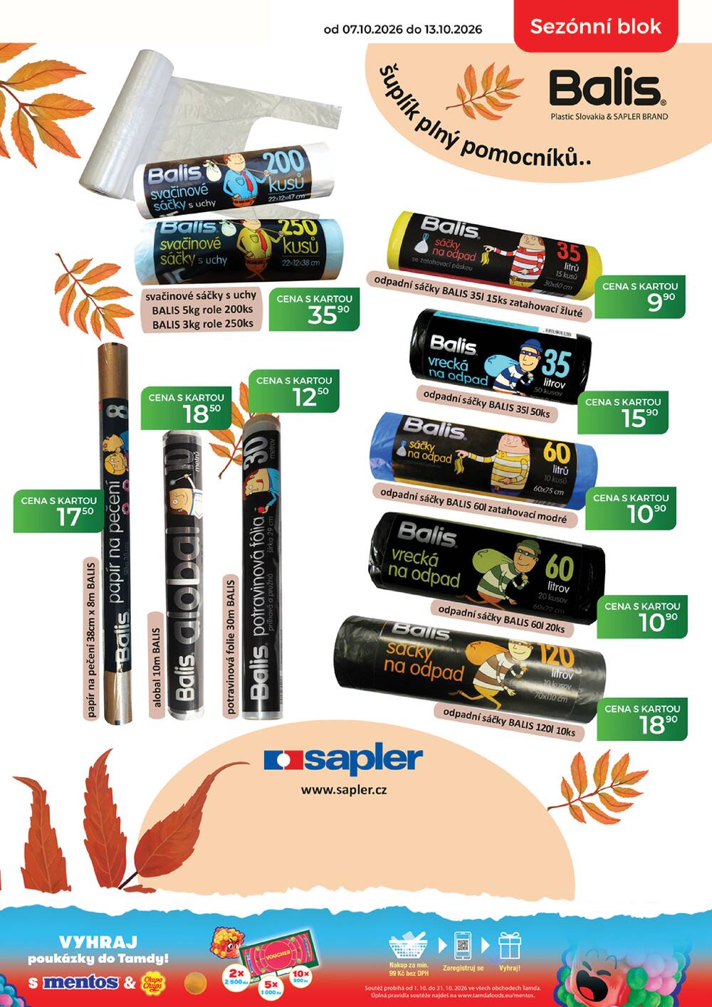 Leták Tamda Foods - Tamda Foods od 7.10. do 13.10.2026 - strana 9