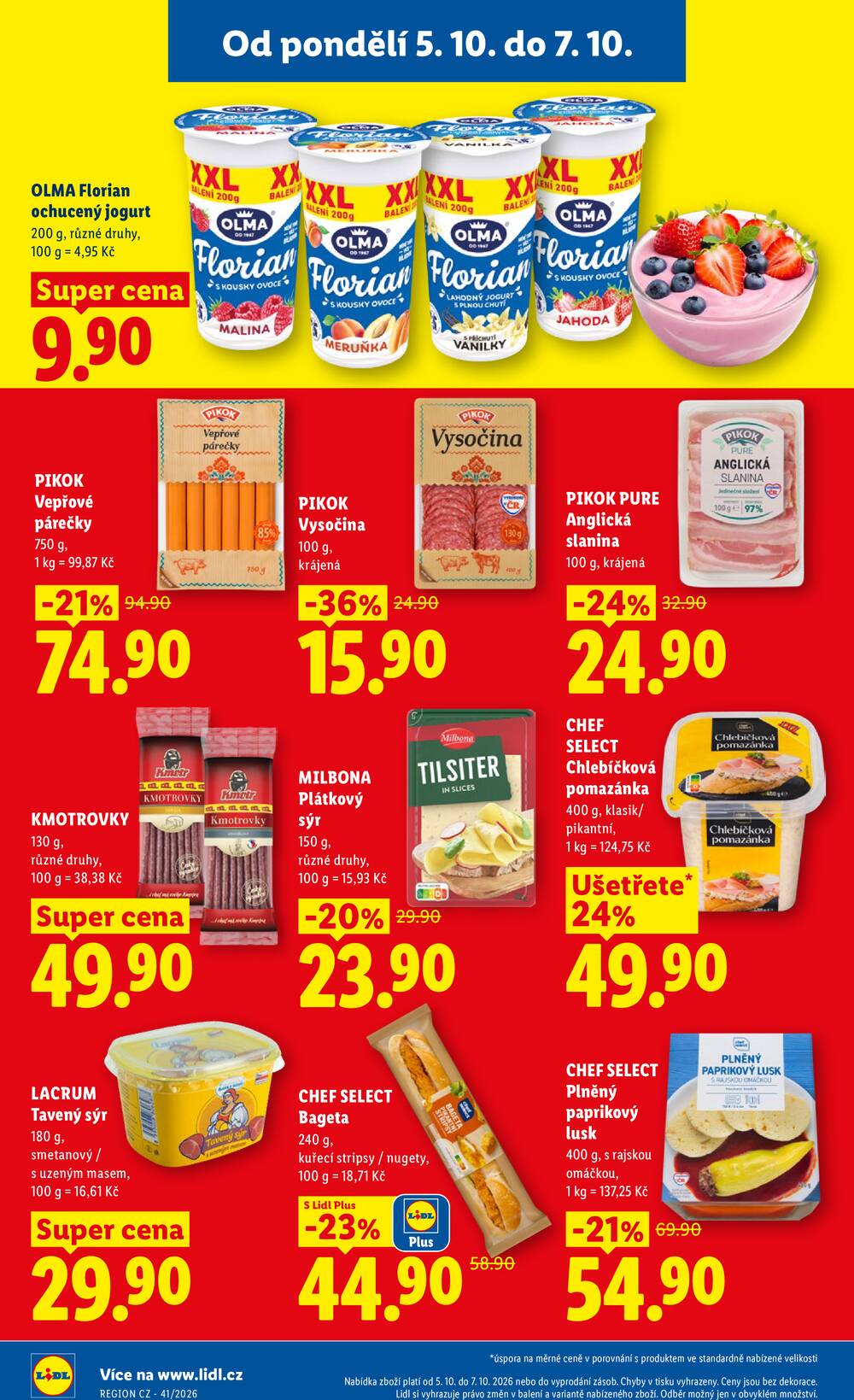 Lidl od 5.10. do 7.10.2026