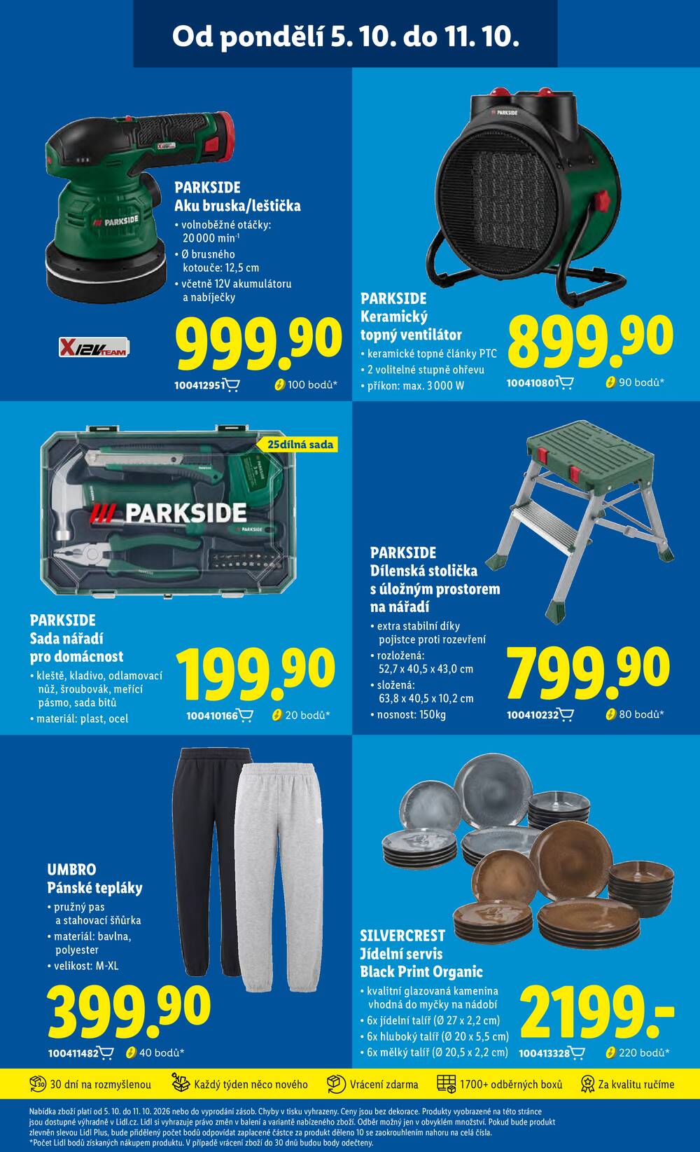 Lidl od 5.10. do 7.10.2026