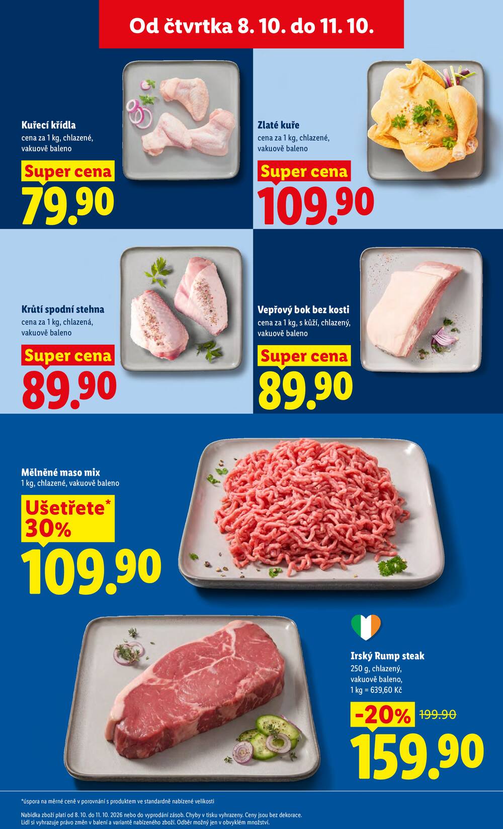 Lidl Čtvrtek od 8.10. do 11.10.2026