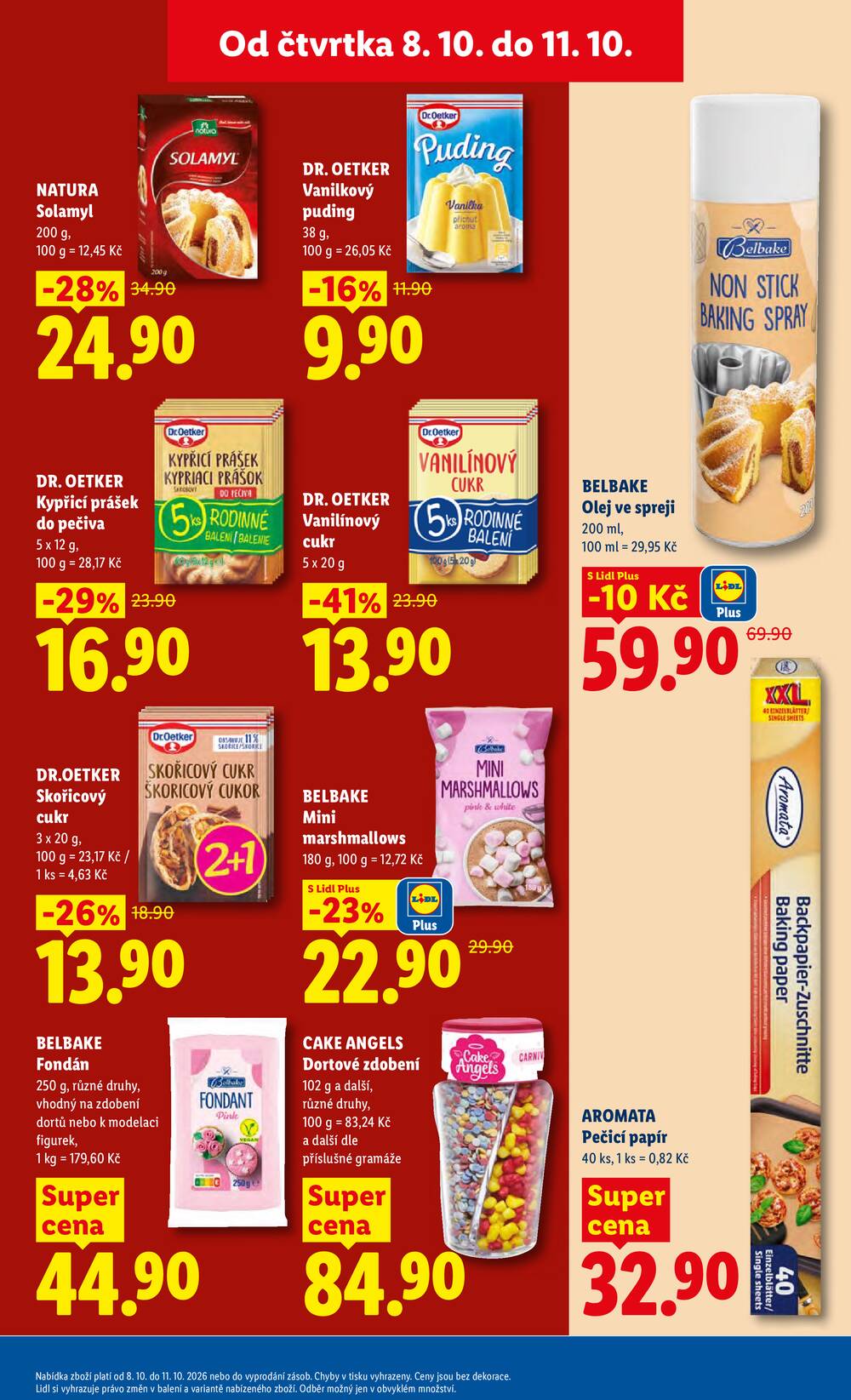 Leták Lidl - Lidl Čtvrtek od 8.10. do 11.10.2026 - strana 21