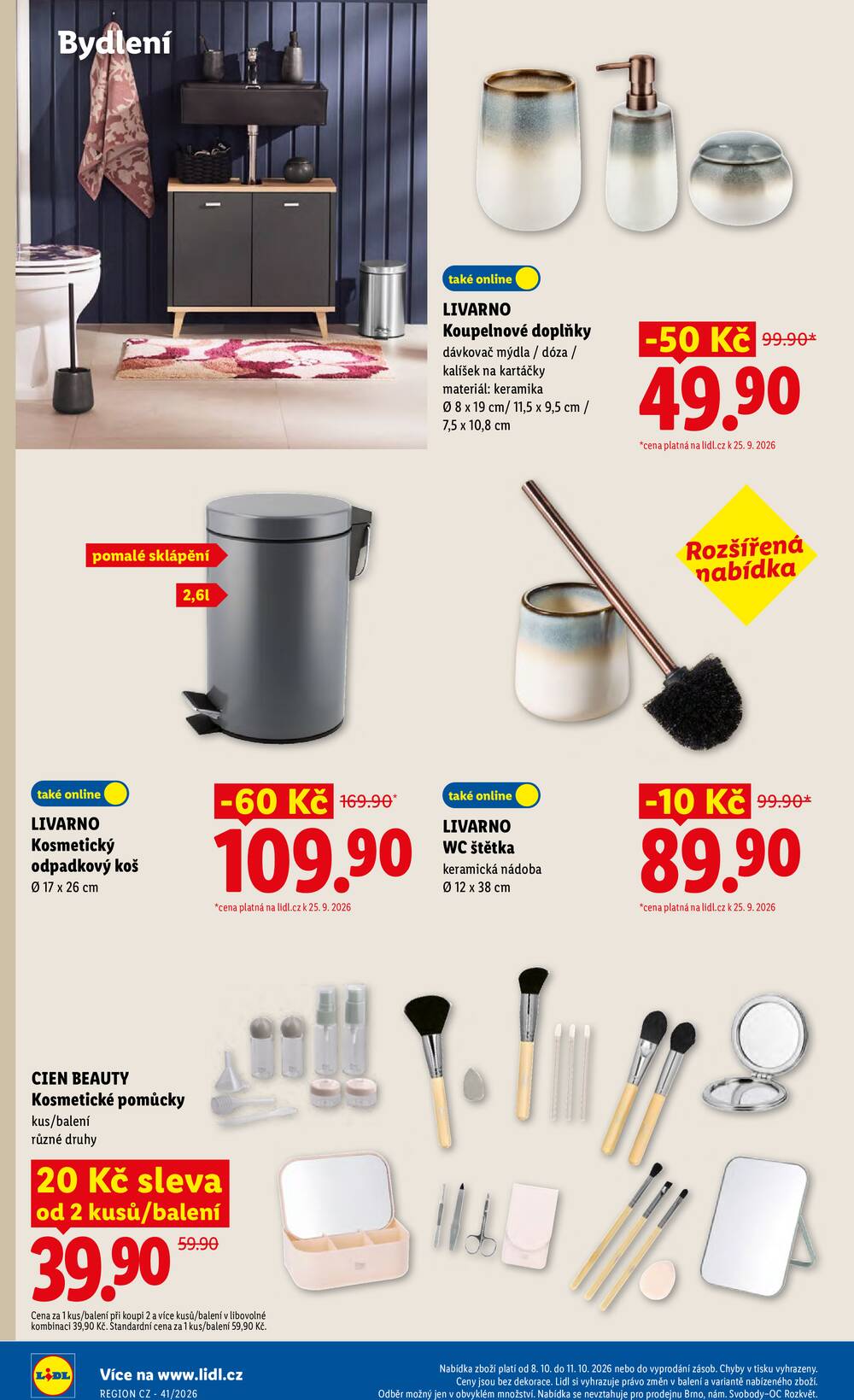 Lidl Čtvrtek od 8.10. do 11.10.2026