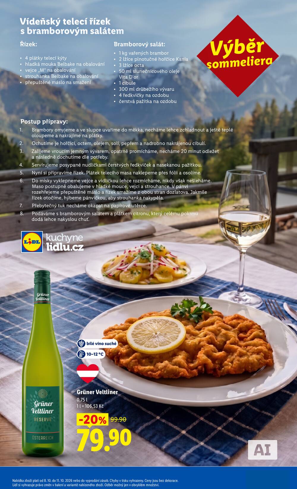 Lidl Čtvrtek od 8.10. do 11.10.2026