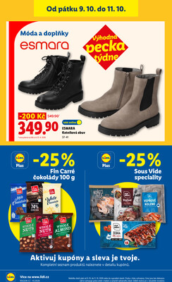 Lidl Čtvrtek od 8.10. do 11.10.2026