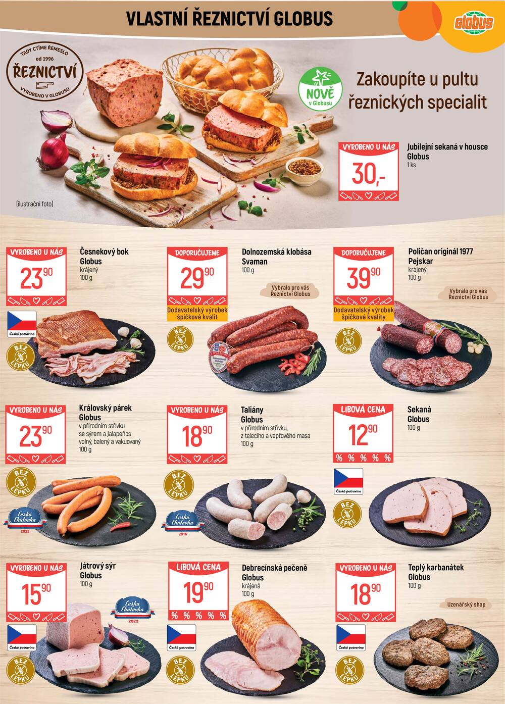 Akční leták Globus 7.10. - 13.10.2026 - Globus Chomutov