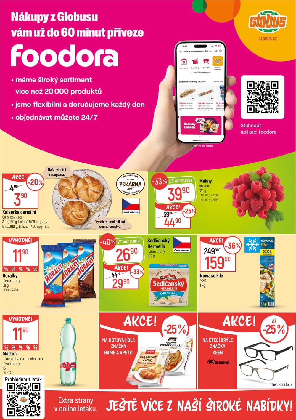 Akční leták Globus 7.10. - 13.10.2026 - Globus Opava