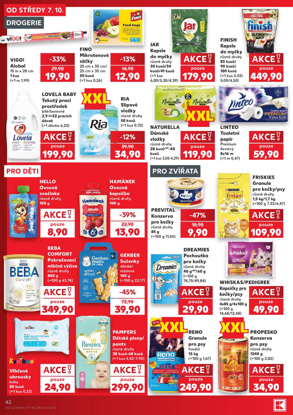 Kaufland 7.10. - 13.10. - Kaufland - Domažlice