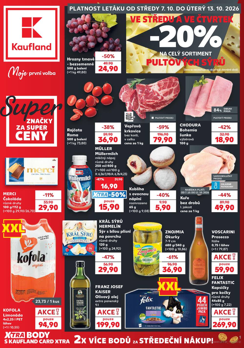 Leták Kaufland - Kaufland 7.10. - 13.10. - Kaufland Praha-Barrandov - strana 1 Leták Kaufland - Kaufland 7.10. - 13.10. - Kaufland Praha-Barrandov - strana 1