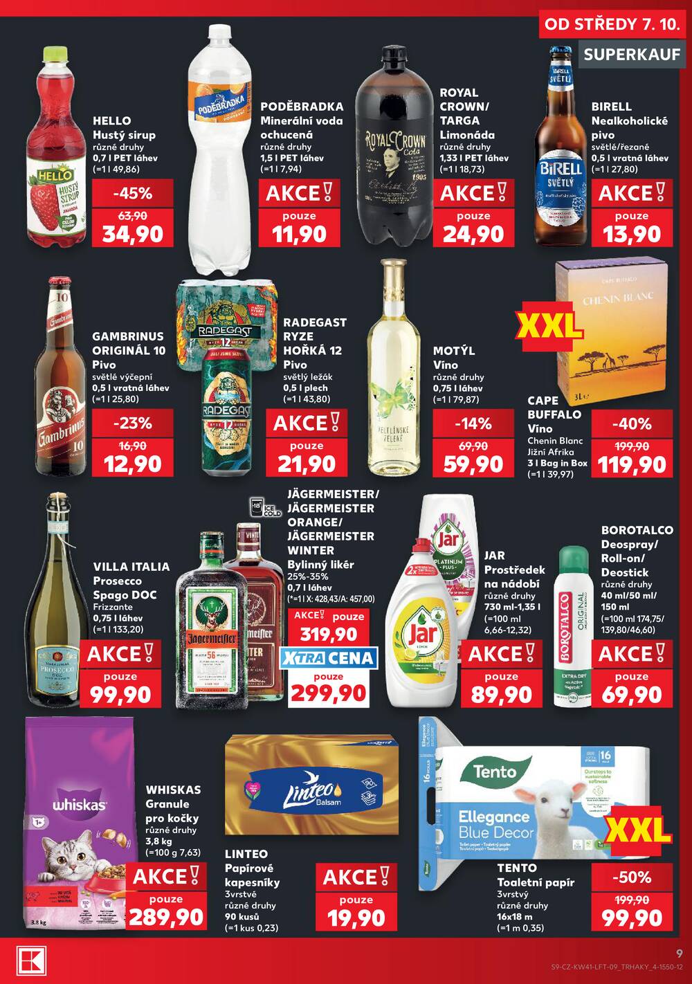 Kaufland 7.10. - 13.10. - Kaufland - Praha 5 (Stodůlky)