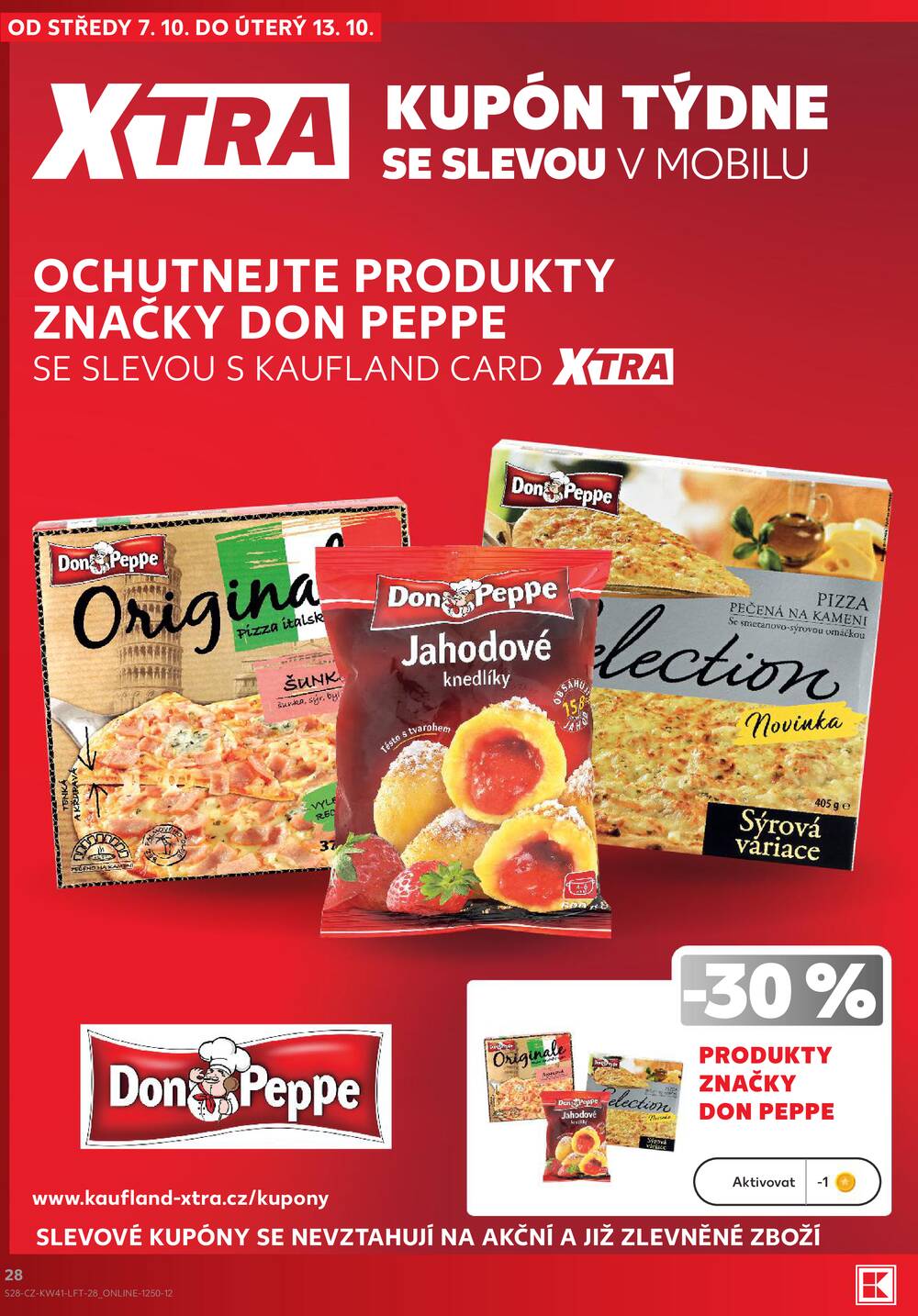 Kaufland 7.10. - 13.10. - Kaufland - Teplice (Čs. Dobrovolců)