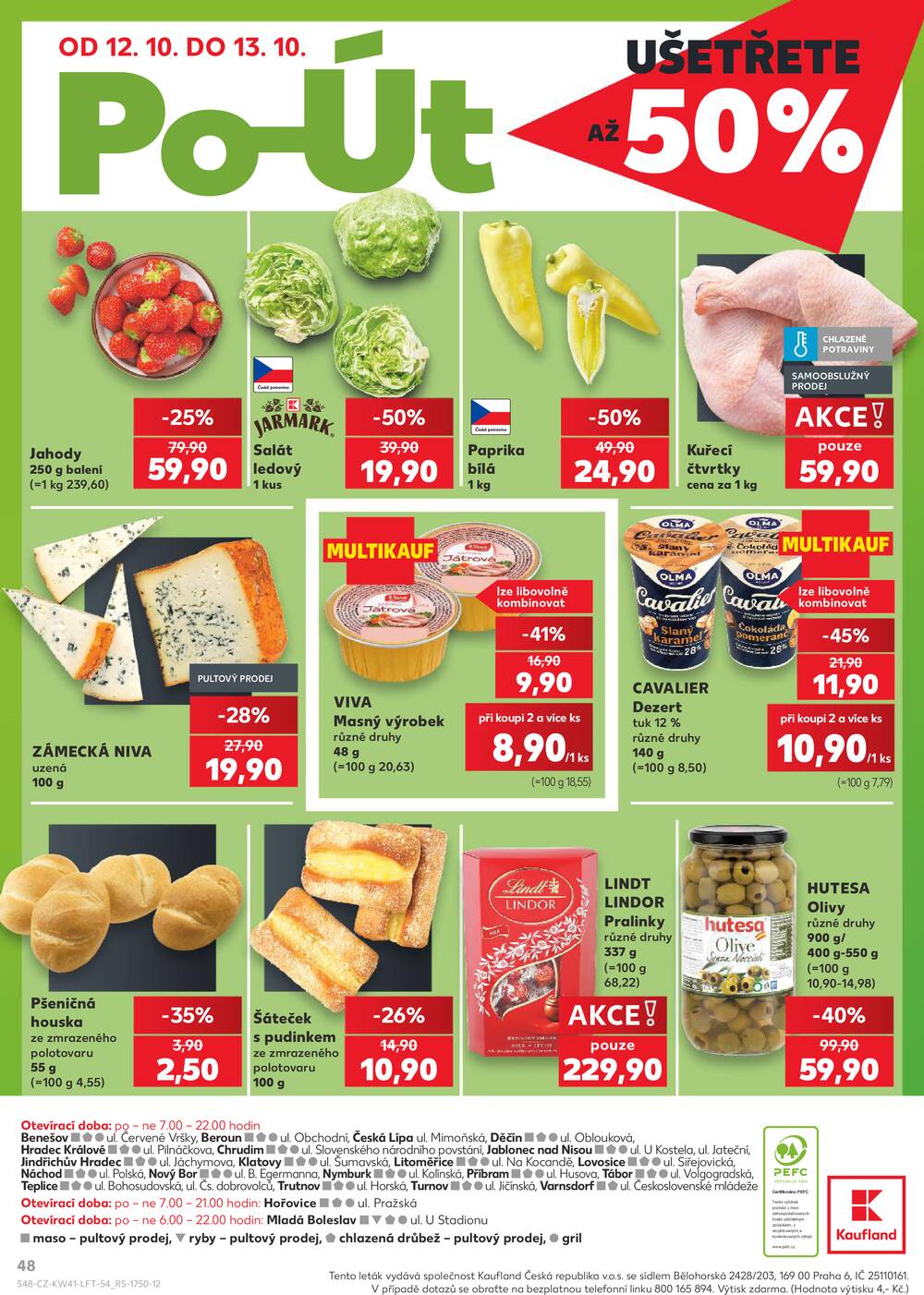 Kaufland 7.10. - 13.10. - Kaufland - Teplice