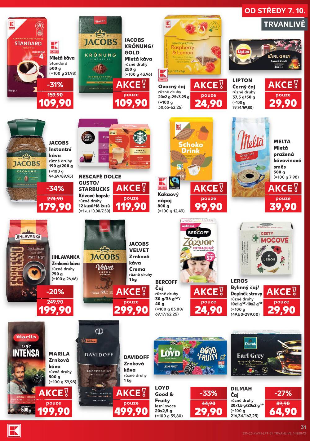 Kaufland 7.10. - 13.10. - Kaufland - Třinec - Lyžbice