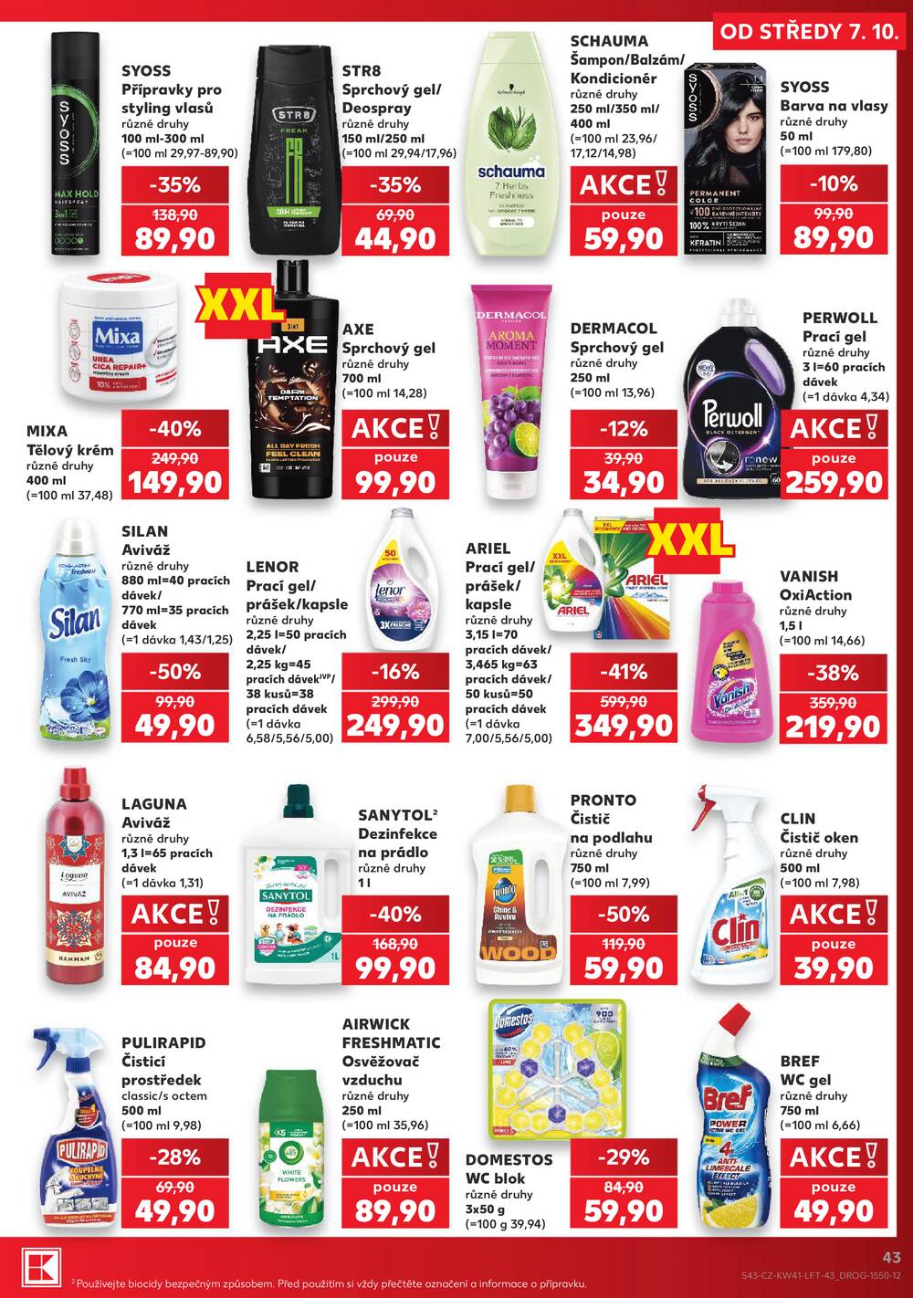 Kaufland 7.10. - 13.10. - Kaufland - Třinec - Lyžbice