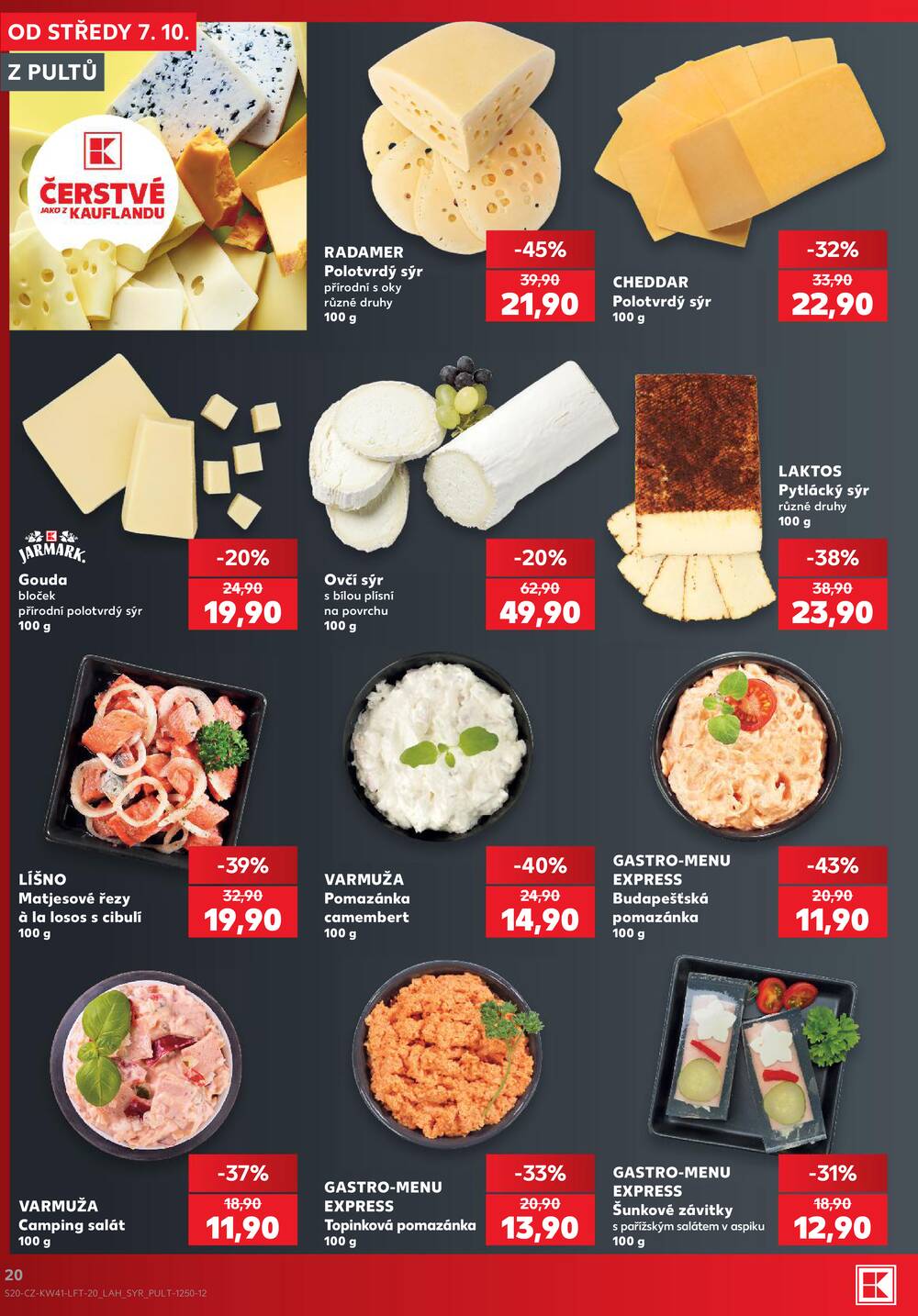 Leták Kaufland - Kaufland 7.10. - 13.10. - Kaufland - Uherský Brod - strana 20 Leták Kaufland - Kaufland 7.10. - 13.10. - Kaufland - Uherský Brod - strana 20